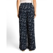 Tom Tailor Damesmode loose fit palazzo pants / broek 1049990 Navy dot